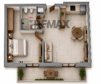 Foto Appartamento in Via De Bellis, Bari Carrassi di 50 m² con 2 locali