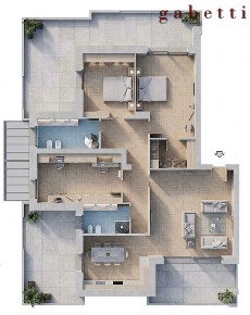 Foto Attico in Strada ponte vecchio 1, Magenta Centro di 218 m² in vendita