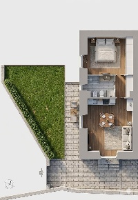 Foto Appartamento in Via Barcola 25 25, Lerici Pugliola, Solaro di 54 m²