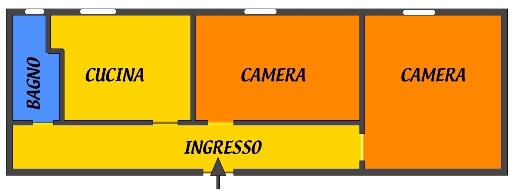 Foto Appartamento a Bologna Santo Stefano di 70 m² con 3 locali in affitto
