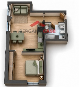 Foto Appartamento in Via Pascoli 7, Bergamo Stazione di 45 m² con 2 locali