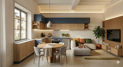 Foto Appartamento in Piazza Patrioti 11, Bereguardo Centro di 50 m²