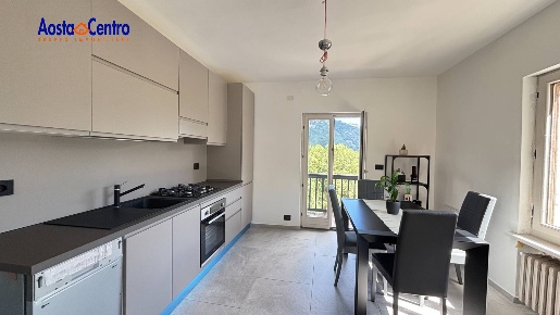 Foto Appartamento in Località Plan de Chateaux 1/D, Gignod Centro di 59 m²