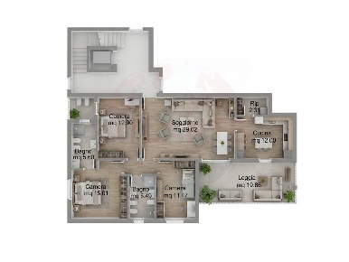 Foto Appartamento in via Anita Bertoli 34, Castel Mella di 139 m²