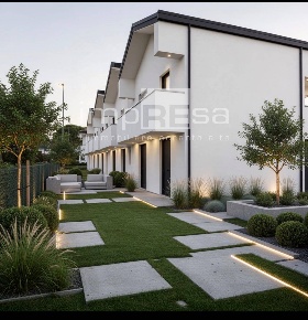 Foto Villa a schiera in via Codalunga, Carbonera Mignagola di 240 m²