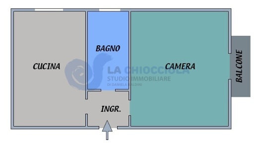 Foto Appartamento in Via Saliceto, Bologna Bolognina di 45 m² con 2 locali