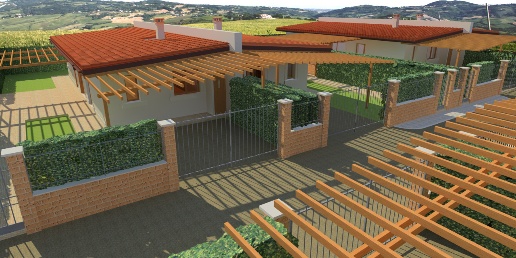 Foto Villa bifamiliare a Fiano Romano di 85 m² con 3 locali in vendita