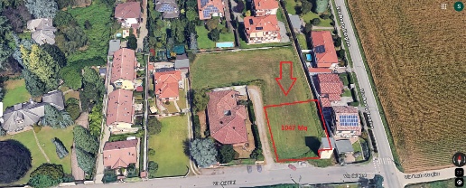 Foto Terreno residenziale a Arconate Centro di 1047 m² in vendita