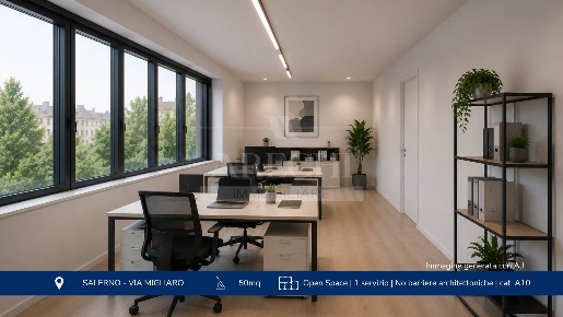 Foto Ufficio a Salerno Arbostella - Arechi di 50 m² con 1 locali in vendita