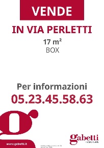 Foto Box in Via perletti 4, Piacenza Clinica Piacenza di 17 m² in vendita