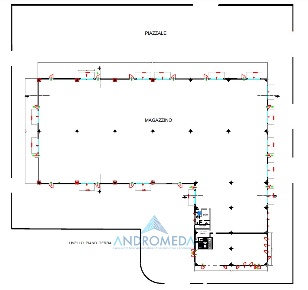 Foto Capannone industriale a Caserta di 5310 m² con 6 locali in affitto