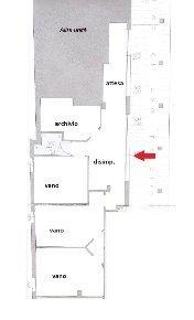 Foto Attività commerciale a Fano Sassonia di 83 m² con 4 locali in affitto
