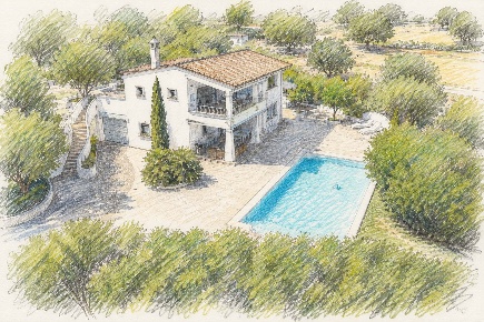 Foto Villa unifamiliare a Telti di 320 m² con 8 locali in vendita