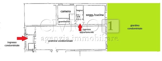 Foto Appartamento in Fondamenta de la Sensa, Venezia Guglie - San Leonardo