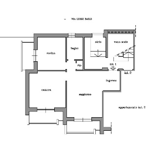 Foto Appartamento in Via Luigi Bailo 29/1, Genova Molassana di 84 m²