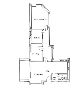 Foto Ufficio in VIA MORONI 200, Bergamo Stazione di 11 m² con 1 locali