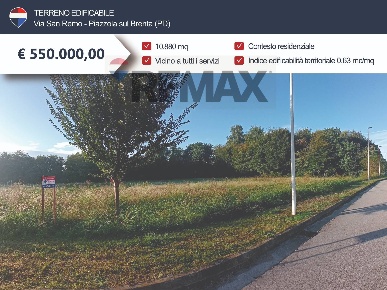 Foto Terreno residenziale a Piazzola sul Brenta Centro di 10880 m²