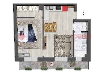 Foto Appartamento in Via Roma 10, Paderno Dugnano Centro di 58 m²
