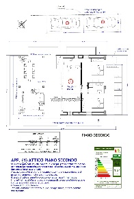 Foto Attico a Massa Marina di Massa Centro di 150 m² con 4 locali