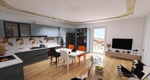 Foto Appartamento in Corso Aurelio Saffi 7, Genova Carignano di 50 m²