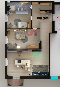 Foto Appartamento in Via Pasquali, Benevento Centro Storico di 70 m²