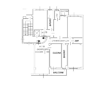 Foto Appartamento in VIA TOLSTOI 37, Milano Giambellino di 150 m²