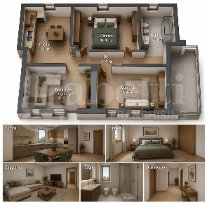 Foto Appartamento in Via genova 53, Rivergaro Centro di 73 m² con 3 locali