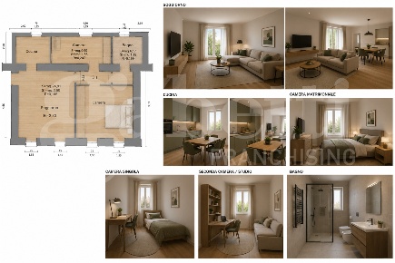 Foto Appartamento in Via genova 53, Rivergaro Centro di 73 m² con 3 locali