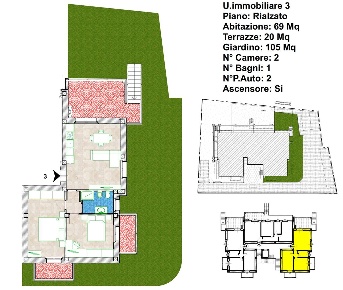 Foto Appartamento a Carrara di 69 m² con 3 locali in vendita