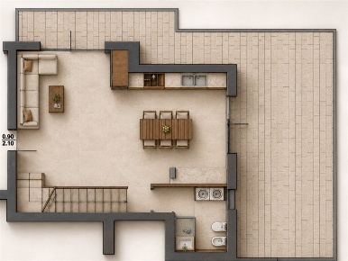 Foto Appartamento in Corso del Popolo, Chioggia Centro Storico di 120 m²
