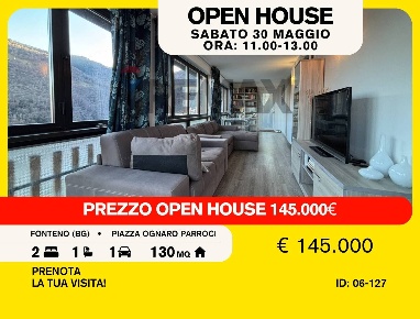 Foto Appartamento a Fonteno Centro di 130 m² con 3 locali in vendita