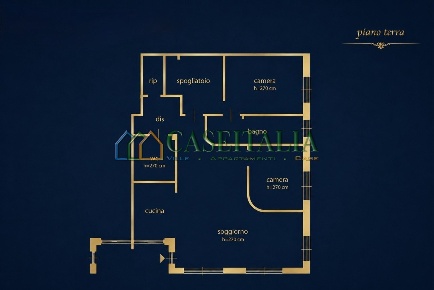 Foto Appartamento in Strada Maddalena 1095, Moncalieri di 127 m² in vendita