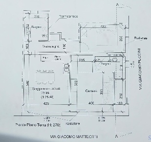 Foto Appartamento a Viareggio Centro di 90 m² con 3 locali in vendita