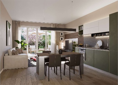 Foto Villa a schiera in Via Alfeo Corassori, Carpi di 156 m² con 4 locali