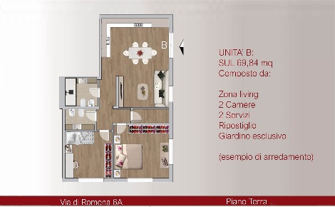 Foto Appartamento a Fiesole di 70 m² con 3 locali in vendita
