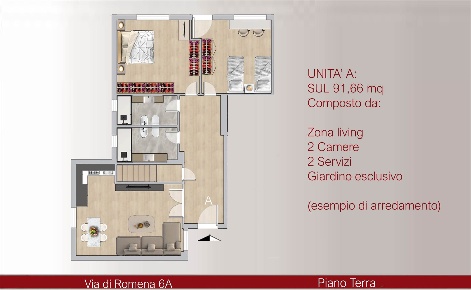 Foto Appartamento a Fiesole di 92 m² con 3 locali in vendita