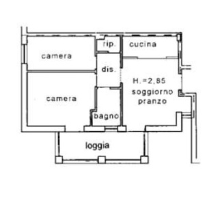 Foto Appartamento a Poggibonsi Centro di 70 m² con 3 locali in affitto