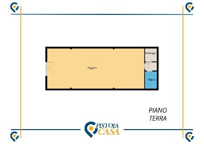 Foto Attività commerciale a Pistoia Pistoia Ovest di 100 m² con 1 locali
