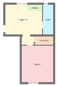 Foto Appartamento a Bolzano Piani di 46 m² con 2 locali in vendita