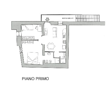 Foto Appartamento a Siena Vico Alto - San Miniato di 61 m² con 3 locali