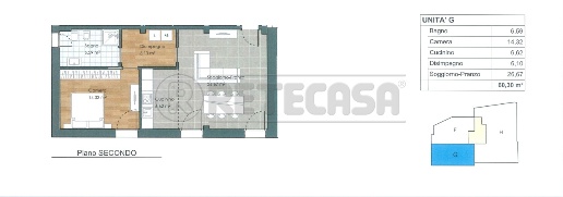 Foto Appartamento a Recoaro Terme Centro di 69 m² con 3 locali in vendita