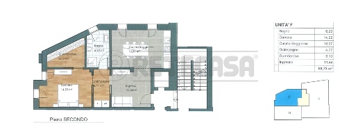 Foto Appartamento a Recoaro Terme Centro di 67 m² con 3 locali in vendita