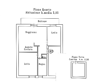 Foto Appartamento in Via Marconi, Segni di 70 m² con 4 locali in vendita