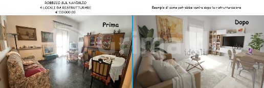 Foto Appartamento in Via Adua 12, Robecco sul Naviglio Centro di 100 m²