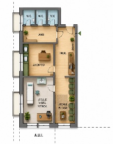 Foto Ufficio in Via Ciro Menotti, San Bonifacio Centro di 90 m² in affitto