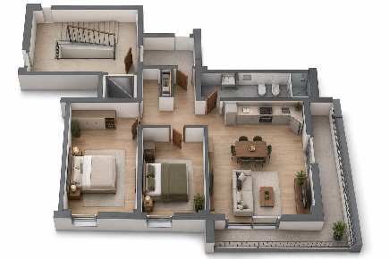Foto Appartamento in via Ulivelli, Firenze Novoli di 60 m² con 3 locali