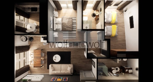 Foto Appartamento in Via Carlo Emanuele I 1, Monza Triante di 118 m²