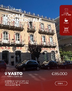 Foto Negozio a Vasto Centro Storico di 40 m² in vendita
