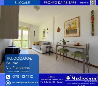 Foto Appartamento in via piandanna, Sassari di 60 m² con 2 locali