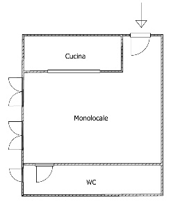 Foto Appartamento in Via Plinio 47, Milano Città Studi di 45 m² in affitto